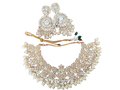 Aftab Kundan Pearl Necklace Set