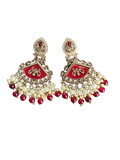 Gulnaar Drop Dangler Pearl Earrings